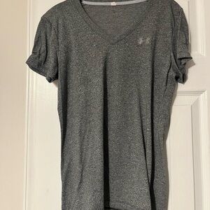 Under Armour Women's Gray V-Neck Top